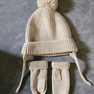 Zara beanie and mitts